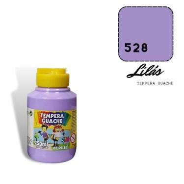 Imagem de Tempera Guache Acrilex 250ml Lilas