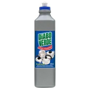 Imagem de Limpa Alumínio Desencrustante Diabo Verde Tradicional 500ml Nobel