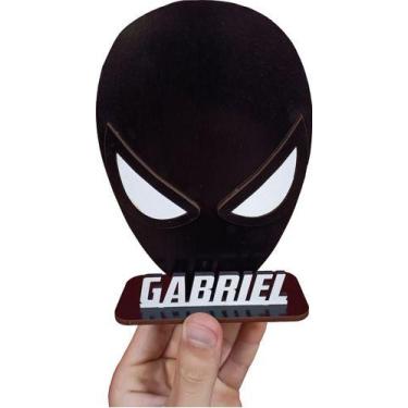 Imagem de 10 Centros De Mesa Homem Aranha Preto Venom Muito Bonito - Ecolaser