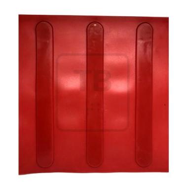 Imagem de Piso Tátil Classic Direcional em PVC 25X25cm - 10 Peças - TB Soluções,