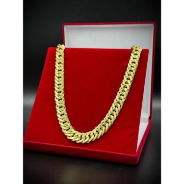 Imagem de Corrente Grumet Laminada 15mm Moeda antiga - Lobin jóias