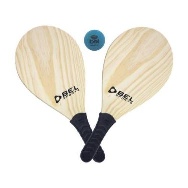 Imagem de Kit Frescobol Bel 4 Peças com Acessórios