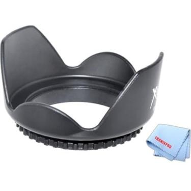 Imagem de Tronixpro Para-sol de tulipa rígida série Pro de 58 mm para lentes macro de foco automático Sigma 70-300 mm f/4-5.6 APO DG