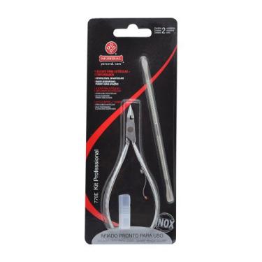 Imagem de Alicate Mundial Ref 778E Profissional Empurrador De Cuticula