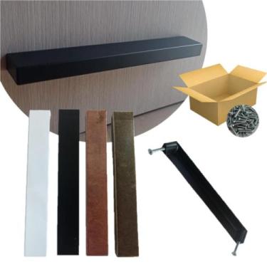 Imagem de Kit Com 6 Puxador Alça Gaveta Armatio Cozinha - Telis Ferragens