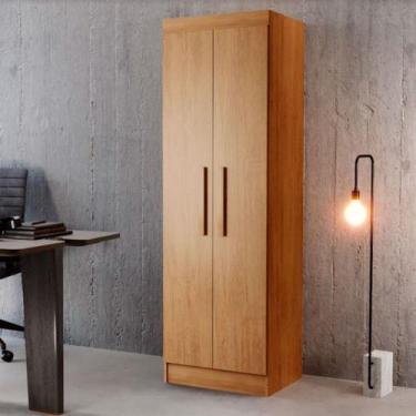 Imagem de Multiuso Hera com 4 Prateleiras MDF Moderna Mobília, Imbuia/Imbuia/Imb