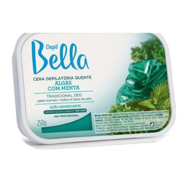 Imagem de Cera Depilatória Quente Algas com Mentas 250g - Depil Bella