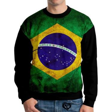 Imagem de Moletom do Brasil Adulto UNISSEX Blusa Casaco - Alemark, G