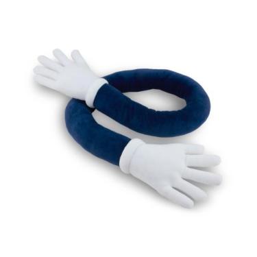 Imagem de Almofada de Pelúcia Vem Pro Abraço 165cm Anti-alérgico - Toybrink, Mar