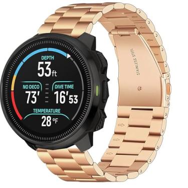Imagem de Compatível com pulseiras SUUNTO OCEAN, pulseiras de substituição de metal de aço inoxidável de 20 mm e 22 mm compatíveis com SUUNTO OCEAN, RACE, RACE S, VERTICAL, 9 PEAK, 9 PEAK PRO, 5 Peak, 3