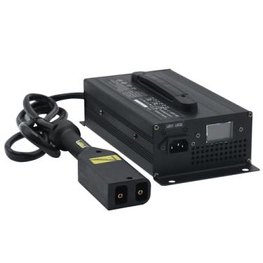 Imagem de Carregador de bateria para carrinho de golfe Carregador portátil inteligente 12V/24V/36V/48V/60V/72V com plugue estilo D para carro de golfe Club Car EZGO TXT,36v 25a,D Style Plug