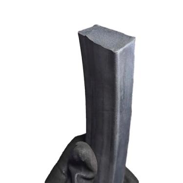 Imagem de Borracha Perfil Esponjoso Vedação 38x25mm Macio - 1 Metro Borrachas Londrina