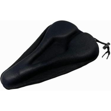 Imagem de Capa de Selim em Gel para Bicicleta Spinning Ergonômica e Ajustável - 