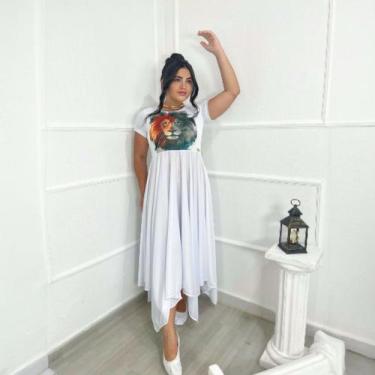 Imagem de Vestido de Dança Coreografia Plus Size Leão Moda Evangélica - MISS FLO