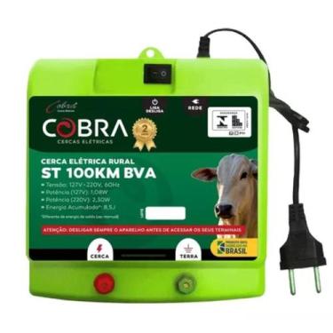 Imagem de Eletrificador Cerca Elétrica Rural 100km Super Turbo Bivolt - Cobra