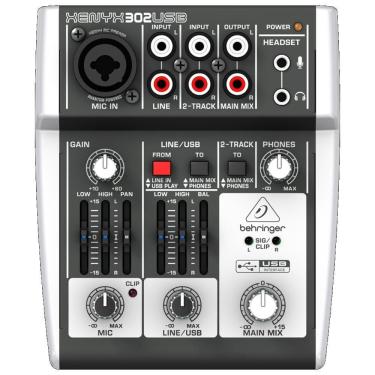 Imagem de Mesa De Som Xenyx 110v Mixer 302usb - Behringer