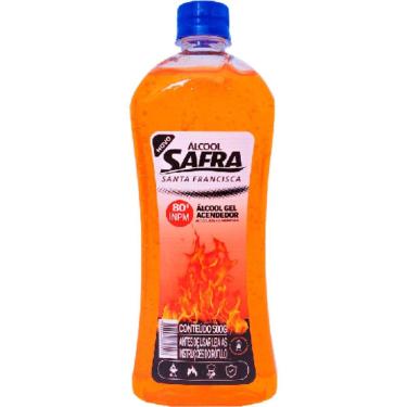 Imagem de Álcool Gel Acendedor 80° inpm 500 Gramas - 09.01.13 - safra