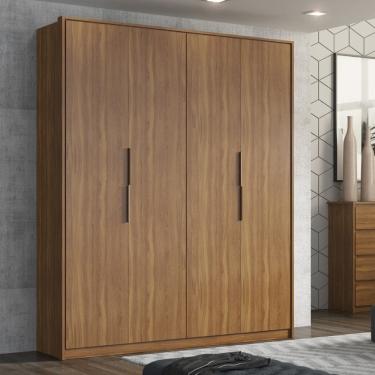 Imagem de Guarda Roupa Attore 4 Portas 190m com Cabideiro - Amendola Touch Demóbile 