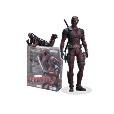 Imagem de Boneco Deadpool 2 Wolverine Marvel - Boneco Deadpool Marvel