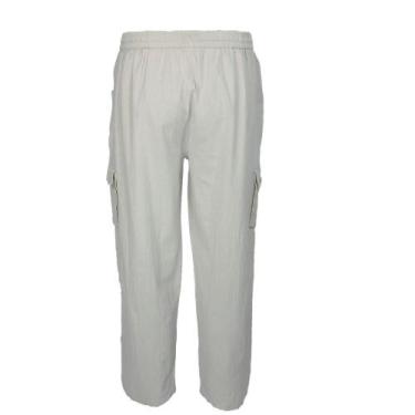 Imagem de Calça Cru Masculina Xamanica Candomblé Umbanda Dia a dia Ração Algodão