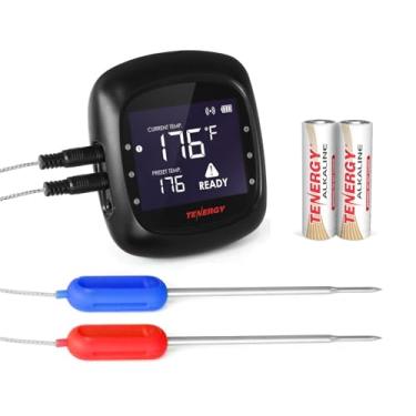 Imagem de Termômetro de carne digital Tenergy Solis, Preto, 1 x Thermometer + 2 x Probes