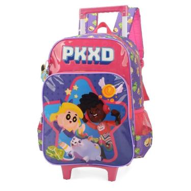 Imagem de Mochila De Rodinhas Com Alça Pkxd Violeta - Luxcel