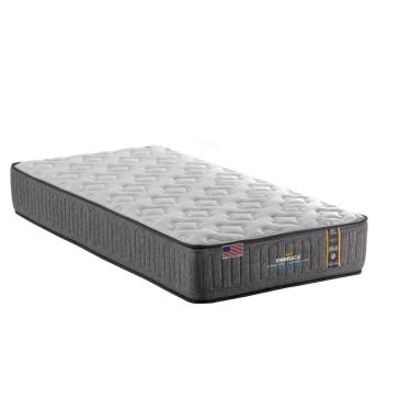 Imagem de Colchão Solteirão King Koil Mola Superlastic Embrace 30x96x203cm Cinza-branco