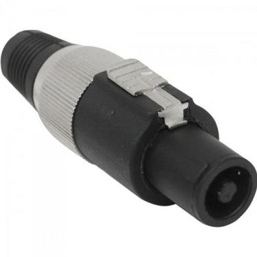Imagem de Conector Speakon De Linha Macho 4 Pólos Pgsp0004...