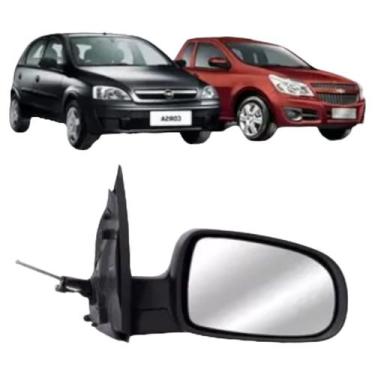 Imagem de Retrovisor Corsa Novo Montana 2002 a 2011 Com Controle - COFRAN, Lado 