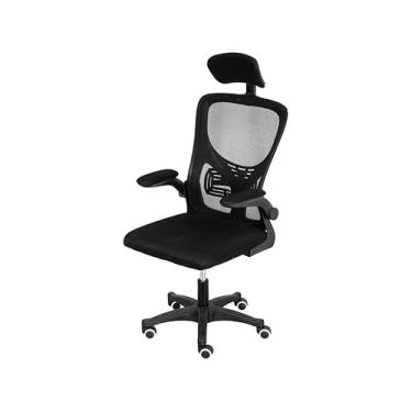 Imagem de Cadeira de Escritorio ergonômica com estofado de mesh（Preto）OR DESIGN Bogota 3335