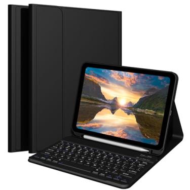 Imagem de Ocricll Capa com teclado para Samsung Galaxy Tab A9 Plus/A9+ (preto)