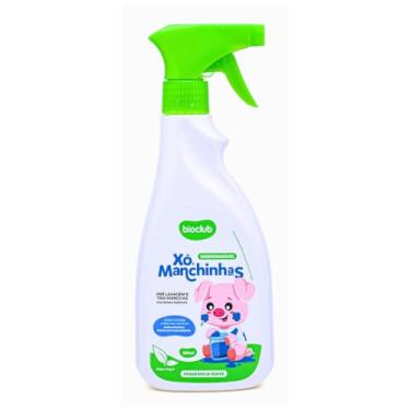 Imagem de Tira Manchas Sem Cloro Xô Manchinhas Removedor de Manchas de Roupa de Bebê Bioclub® 500ml