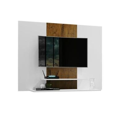 Imagem de Painel para Tv até 50 Polegadas Talento com 2 Prateleiras 91x120cm - M