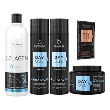 Imagem de Kit Bórabella Hidratação + Selagem 350 Ml - Borabella