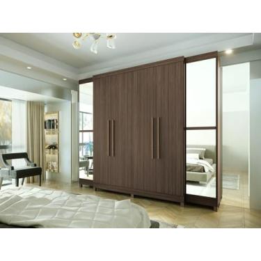 Imagem de Guarda Roupa Imperial Casal 6 Portas 6G C/Espelho - Batrol - Capuccino
