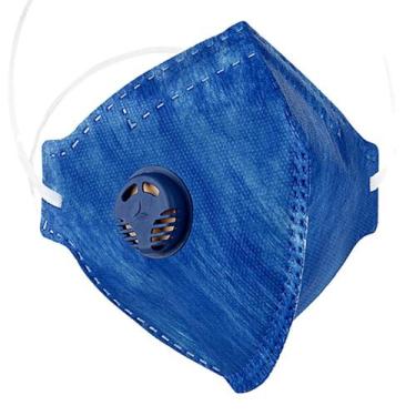 Imagem de 20 Máscaras Descartáveis com Válvula Respiratória Para Proteção KN910 