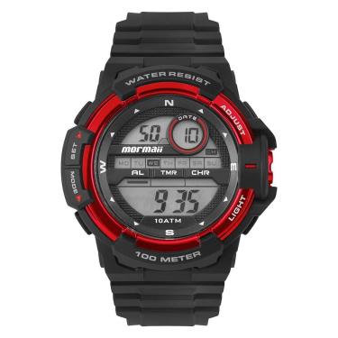 Imagem de Relógio Mormaii Masculino Wave Preto - MOLCDAAS/8R