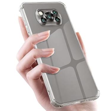 Imagem de Capa Case Protetora Anti Impacto Celular TPU Compatível Xiaomi POCO X3 PRO Transparente Premium