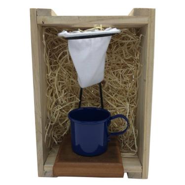 Imagem de Café Individual - Azul - Demolição Com Engradado