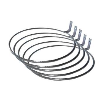 Imagem de 5 Suporte Porta Vaso Plantas 15cm Parafusar Decoração Jardim Vertical 