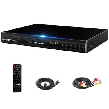 Imagem de Leitor de DVD Blu-Ray WISCENT Full HD 1080p Região A/1