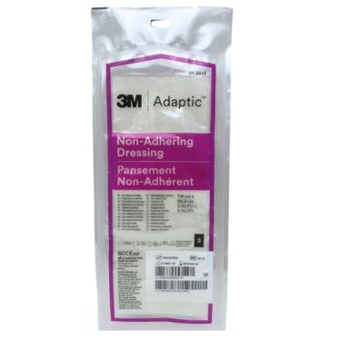 Imagem de Curativo Adaptic Gaze Rayon com Petrolatum Não Aderente 7,6x20,3cm - Cobertura com Petrolatum para Feridas, Queimaduras e Cicatrização sem Dor | 1 Pacote com 3 Unidades