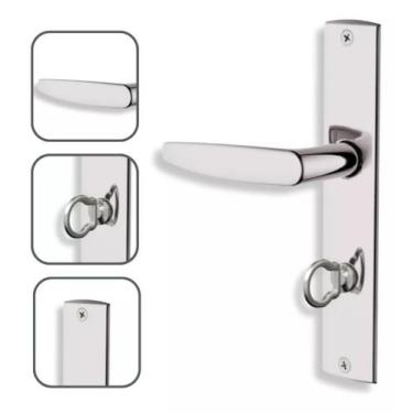 Imagem de Fechadura Res. Soave 32 Es M/a Banheiro 716b112cr - 3f