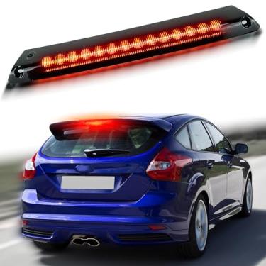 Imagem de ZDEERAOTO Substituição de luz de freio 3º terço de LED completo para Ford Focus Hatchback e Fiesta Hatchback 2012-2018, montagem de lâmpada de parada de montagem alta no centro do teto conjunto de