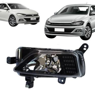 Imagem de Farol de Milha Lado Esquerdo Polo e Virtus 2017 2018 2019 2020 sem Led