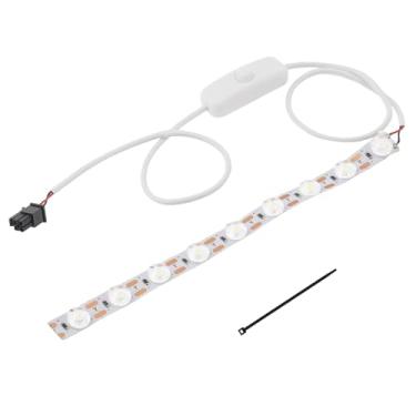 Imagem de DiGiYes Fita de luz LED adequada para mini impressora 3D Bambu-Lab A1, barra de luz LED de alto brilho de 24V 190 mm com cabo de 500 mm, fácil de instalar
