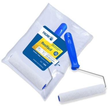 Imagem de Rolo para Epoxi, Esmalte e Óleo com Cabo 15cm 1366-15 - 61366015 - PINCÉIS TIGRE