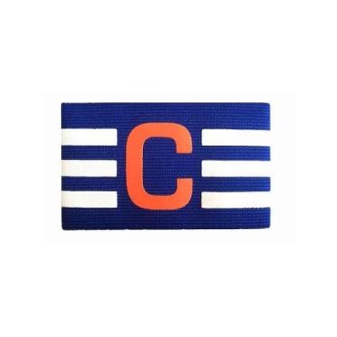 Imagem de Braçadeira de capitão elástica ajustável de futebol de futebol de nylo