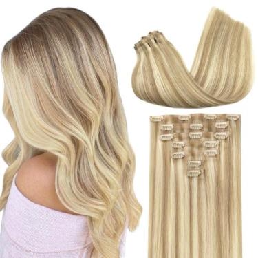 Imagem de Extensões de cabelo GOO GOO Clip em cabelo humano real 16 polegadas 11