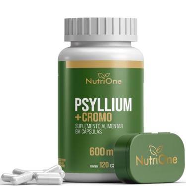 Imagem de Psyllium + Picolinato de Cromo 120 Cápsulas 600mg - Nutrione